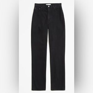 Abercrombie & Fitch Ultra High Rise Straight Jean